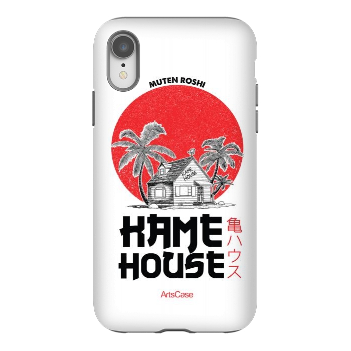 iPhone Xr StrongFit Channel Your Inner Turtle Hermit: Explore Kame House-Themed by ArtsCase