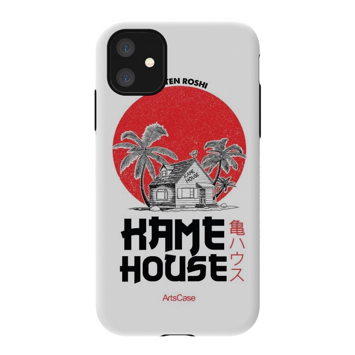 iPhone 11 StrongFit Channel Your Inner Turtle Hermit: Explore Kame House-Themed by ArtsCase