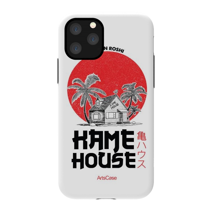 iPhone 11 Pro StrongFit Channel Your Inner Turtle Hermit: Explore Kame House-Themed by ArtsCase
