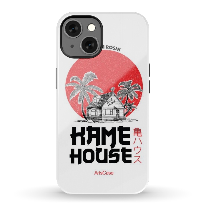 iPhone 13 StrongFit Channel Your Inner Turtle Hermit: Explore Kame House-Themed by ArtsCase