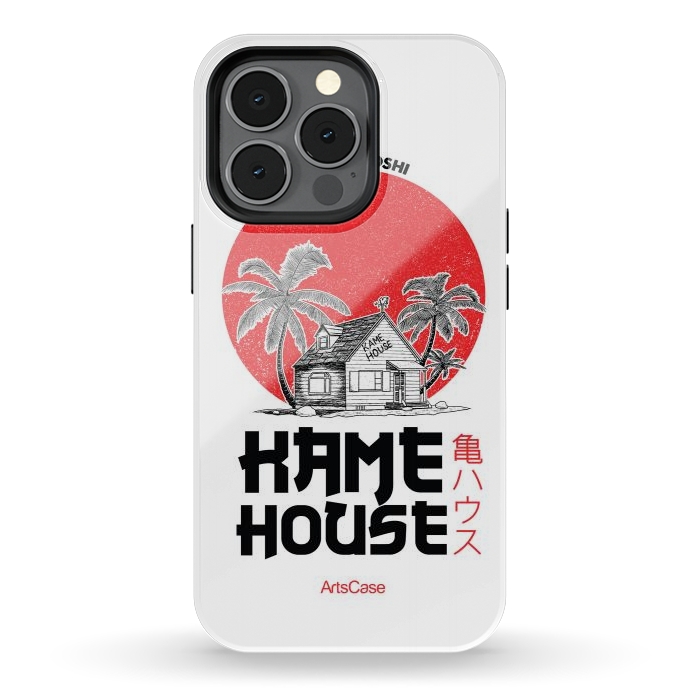 iPhone 13 pro StrongFit Channel Your Inner Turtle Hermit: Explore Kame House-Themed by ArtsCase