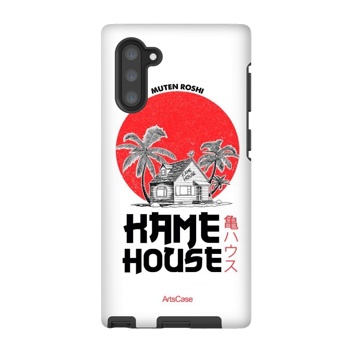 Galaxy Note 10 StrongFit Channel Your Inner Turtle Hermit: Explore Kame House-Themed by ArtsCase