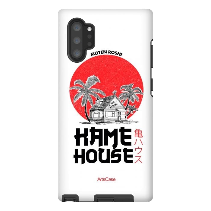 Galaxy Note 10 plus StrongFit Channel Your Inner Turtle Hermit: Explore Kame House-Themed by ArtsCase