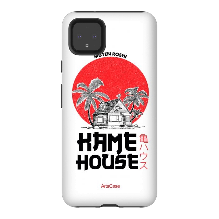 Pixel 4XL StrongFit Channel Your Inner Turtle Hermit: Explore Kame House-Themed by ArtsCase