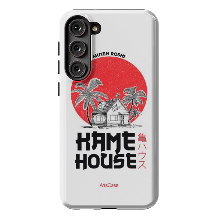 Galaxy S23 Plus StrongFit Channel Your Inner Turtle Hermit: Explore Kame House-Themed by ArtsCase