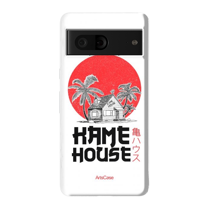 Pixel 7 StrongFit Channel Your Inner Turtle Hermit: Explore Kame House-Themed by ArtsCase