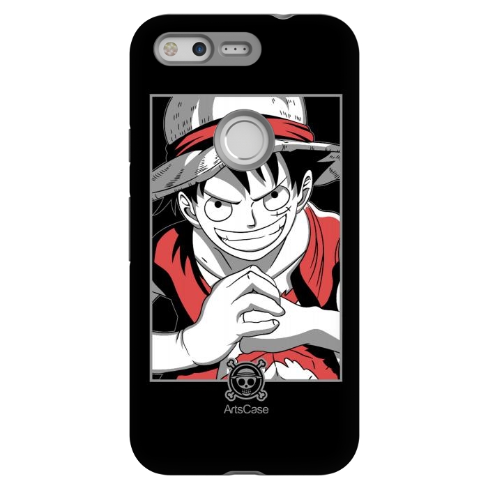 Pixel StrongFit Gear Up for Adventure: Unleash Your Inner Pirate with Captivating Luffy by ArtsCase
