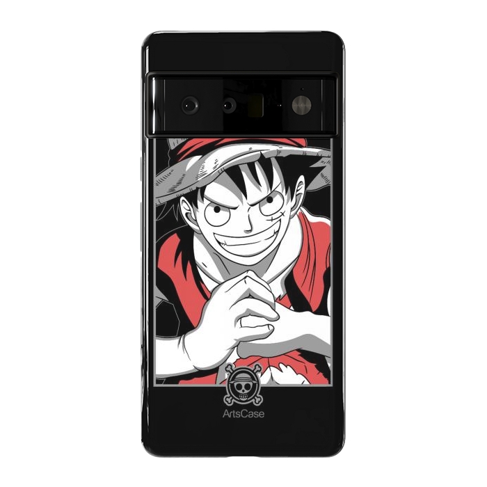 Pixel 6 Pro StrongFit Gear Up for Adventure: Unleash Your Inner Pirate with Captivating Luffy by ArtsCase