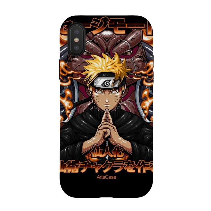 iPhone Xs / X StrongFit Embrace the Ninja Way: Discover a World of Courage and Strength with Naruto-Inspired by ArtsCase