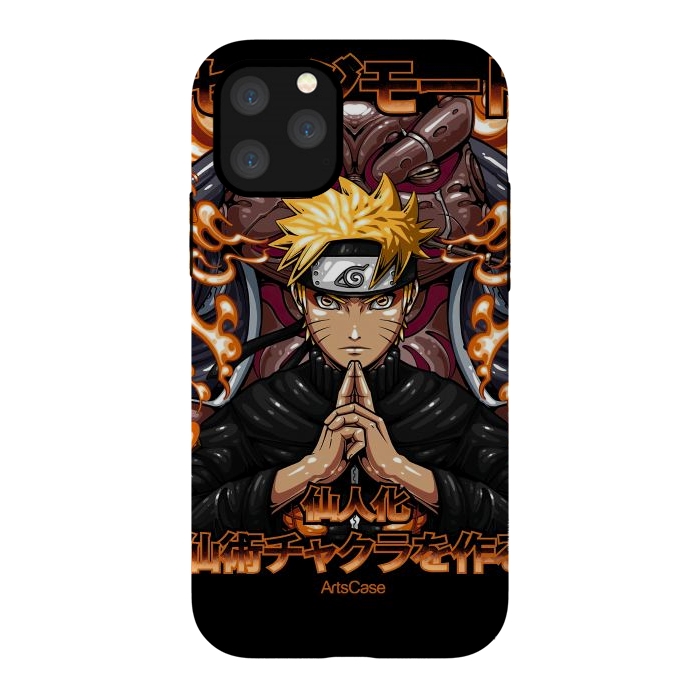 iPhone 11 Pro StrongFit Embrace the Ninja Way: Discover a World of Courage and Strength with Naruto-Inspired by ArtsCase