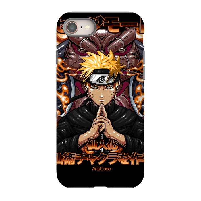 iPhone SE StrongFit Embrace the Ninja Way: Discover a World of Courage and Strength with Naruto-Inspired by ArtsCase