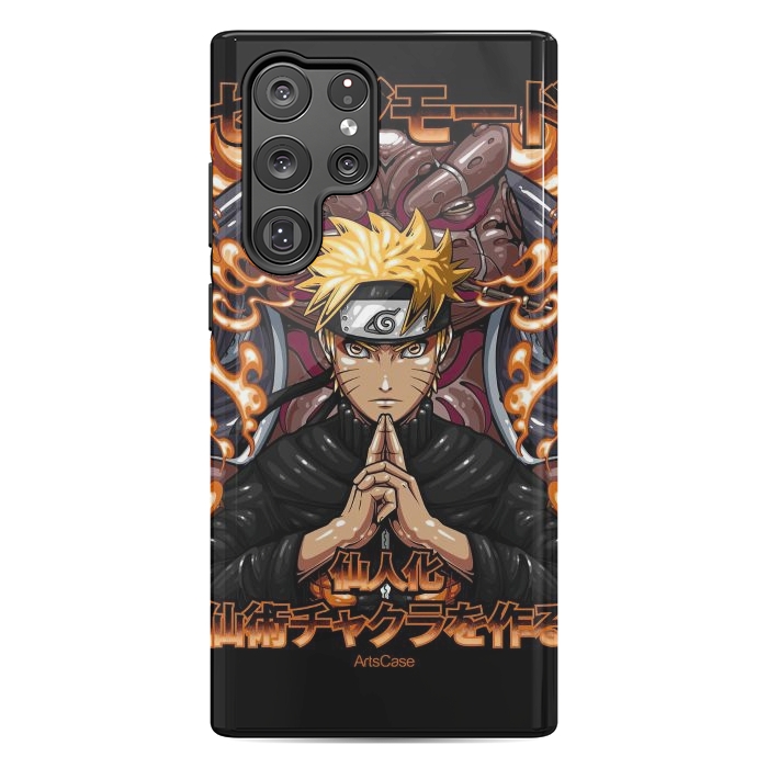 Galaxy S22 Ultra StrongFit Embrace the Ninja Way: Discover a World of Courage and Strength with Naruto-Inspired by ArtsCase