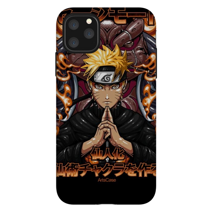 iPhone 11 Pro Max StrongFit Embrace the Ninja Way: Discover a World of Courage and Strength with Naruto-Inspired by ArtsCase