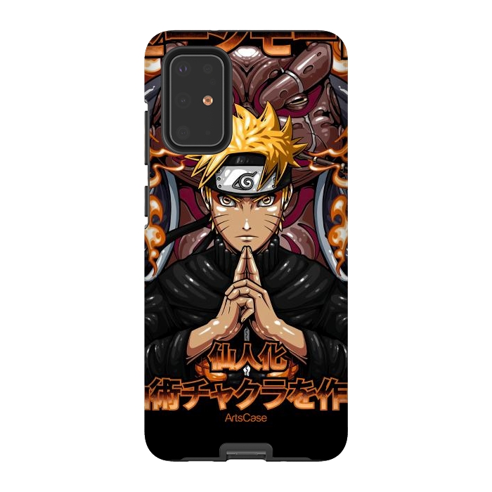 Galaxy S20 Plus StrongFit Embrace the Ninja Way: Discover a World of Courage and Strength with Naruto-Inspired by ArtsCase