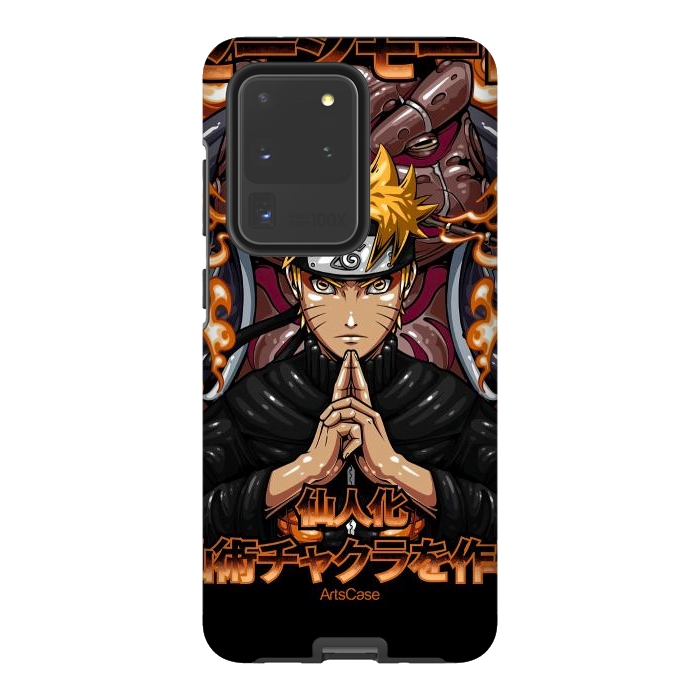 Galaxy S20 Ultra StrongFit Embrace the Ninja Way: Discover a World of Courage and Strength with Naruto-Inspired by ArtsCase