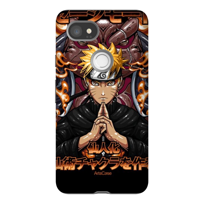 Pixel 2XL StrongFit Embrace the Ninja Way: Discover a World of Courage and Strength with Naruto-Inspired by ArtsCase