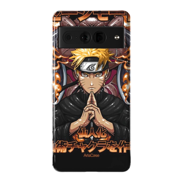 Pixel 7 Pro StrongFit Embrace the Ninja Way: Discover a World of Courage and Strength with Naruto-Inspired by ArtsCase
