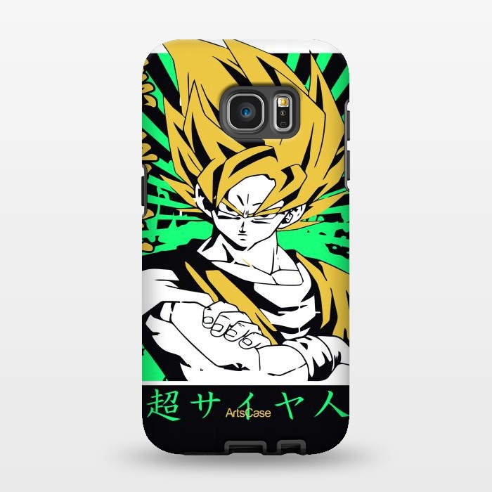 Galaxy S7 EDGE StrongFit Unleash the Inner Warrior: Transform Your Collection with Super Saiyan-Inspired by ArtsCase
