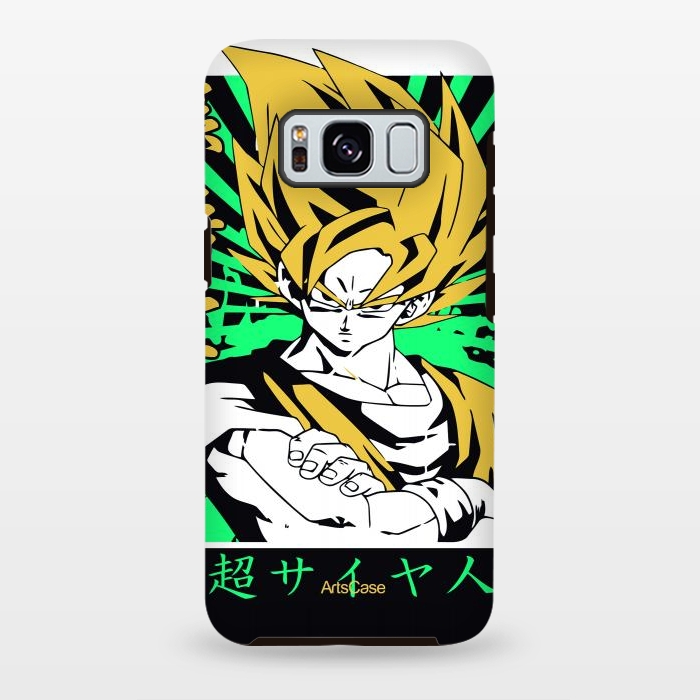 Galaxy S8 plus StrongFit Unleash the Inner Warrior: Transform Your Collection with Super Saiyan-Inspired by ArtsCase