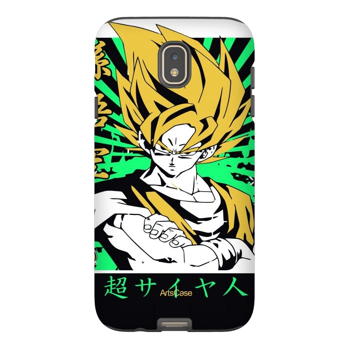 Galaxy J7 StrongFit Unleash the Inner Warrior: Transform Your Collection with Super Saiyan-Inspired by ArtsCase