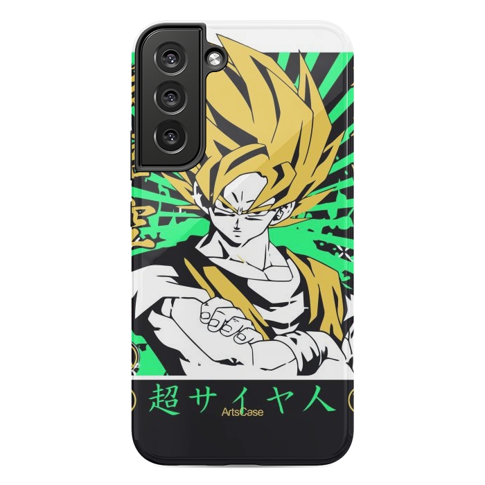 Galaxy S22 plus StrongFit Unleash the Inner Warrior: Transform Your Collection with Super Saiyan-Inspired by ArtsCase