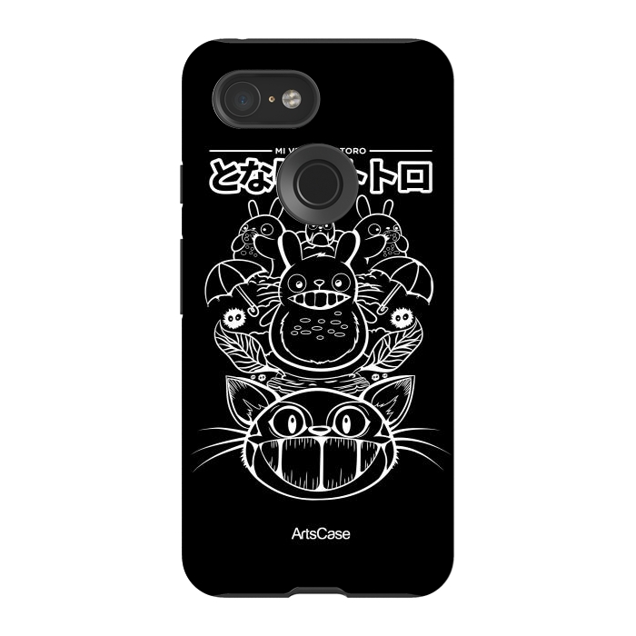 Pixel 3 StrongFit World of Totoro by ArtsCase