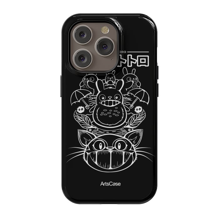 iPhone 14 Pro StrongFit World of Totoro by ArtsCase