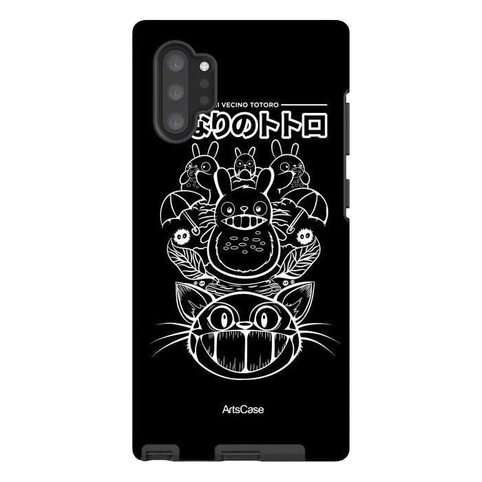 Galaxy Note 10 plus StrongFit World of Totoro by ArtsCase