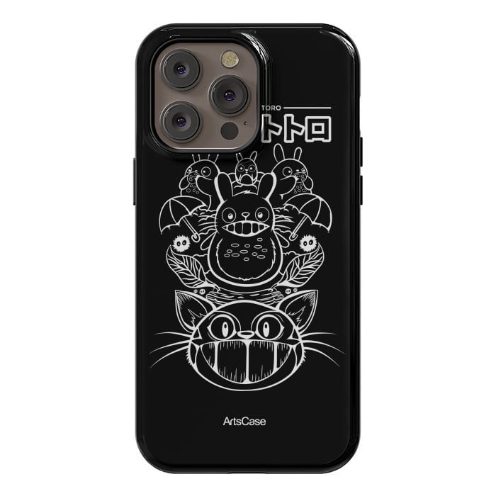 iPhone 14 Pro max StrongFit World of Totoro by ArtsCase