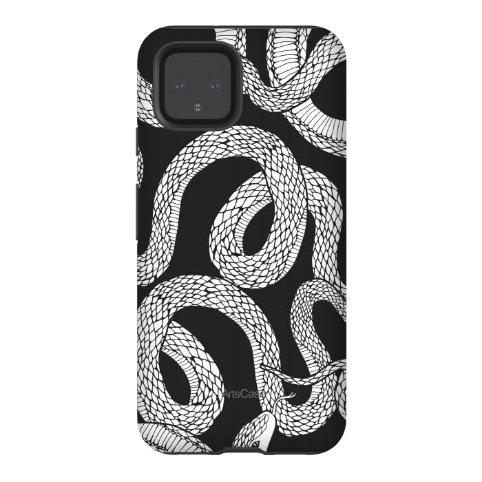 Pixel 4 StrongFit Snake Dancing by ArtsCase