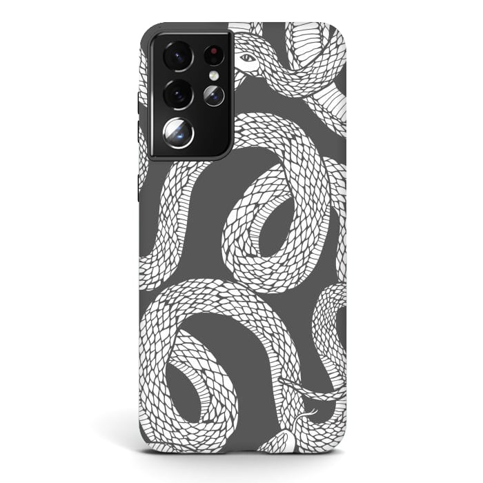 Galaxy S21 ultra StrongFit Snake Dancing by ArtsCase