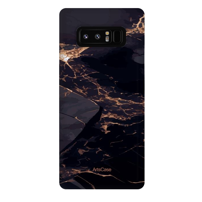 Galaxy Note 8 StrongFit Black Sea by ArtsCase