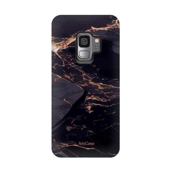 Galaxy S9 StrongFit Black Sea by ArtsCase