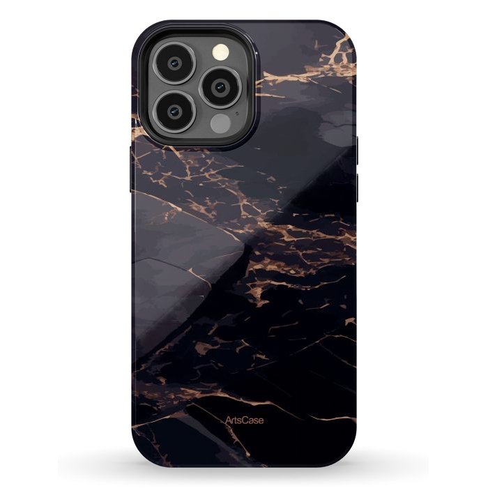 iPhone 13 Pro Max StrongFit Black Sea by ArtsCase