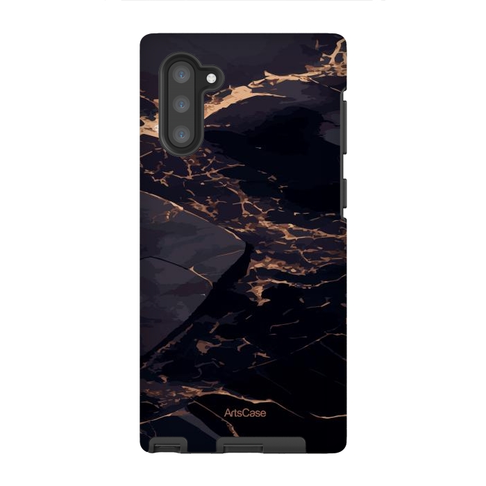 Galaxy Note 10 StrongFit Black Sea by ArtsCase