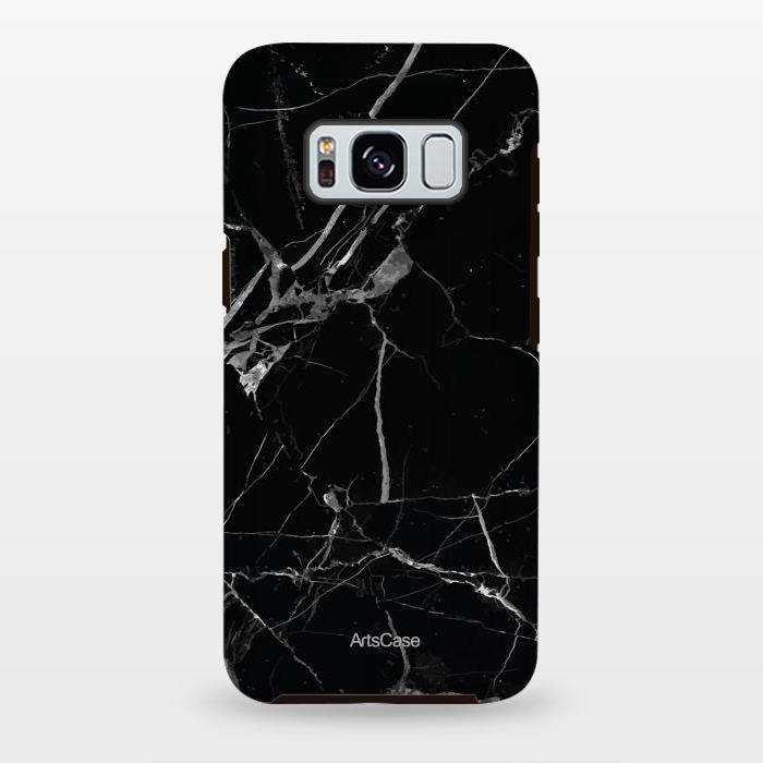 Galaxy S8 plus StrongFit Noir Marble by ArtsCase