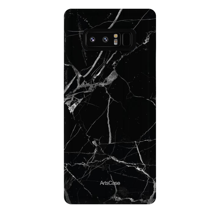 Galaxy Note 8 StrongFit Noir Marble by ArtsCase