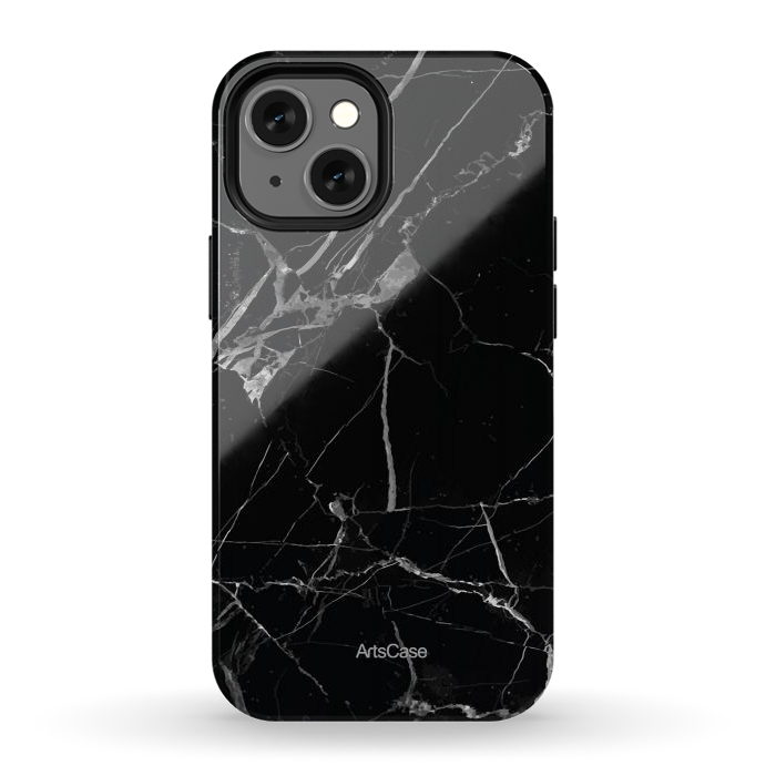 iPhone 12 mini StrongFit Noir Marble by ArtsCase