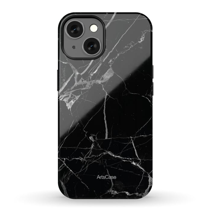 iPhone 13 StrongFit Noir Marble by ArtsCase