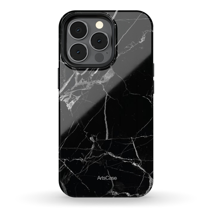iPhone 13 pro StrongFit Noir Marble by ArtsCase