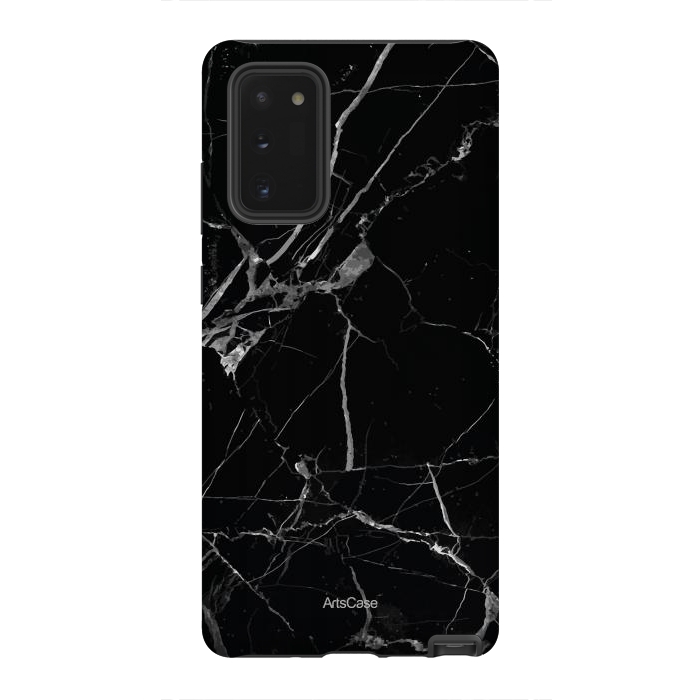 Galaxy Note 20 StrongFit Noir Marble by ArtsCase