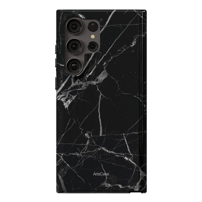 Galaxy S23 Ultra StrongFit Noir Marble by ArtsCase