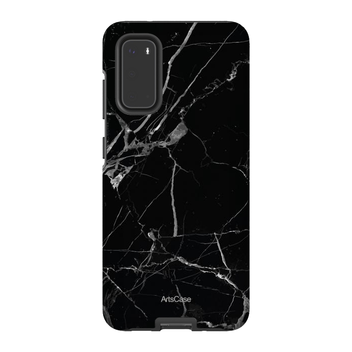 Galaxy S20 StrongFit Noir Marble by ArtsCase