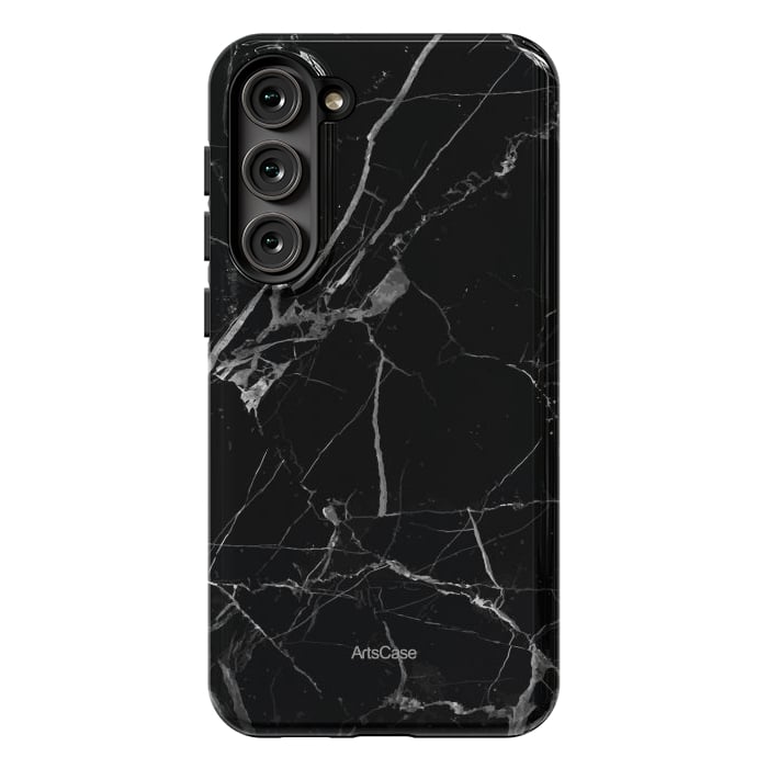 Galaxy S23 Plus StrongFit Noir Marble by ArtsCase