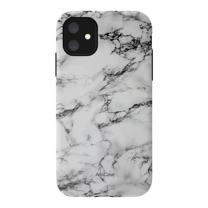 iPhone 11 StrongFit White Satin  by ArtsCase
