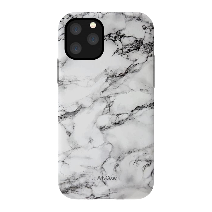 iPhone 11 Pro StrongFit White Satin  by ArtsCase