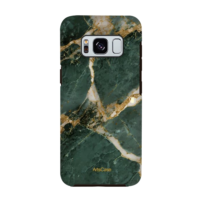 Galaxy S8 StrongFit Green Jungle  by ArtsCase