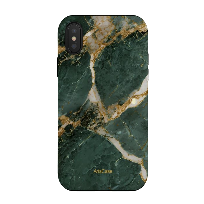 iPhone Xs / X StrongFit Green Jungle  by ArtsCase