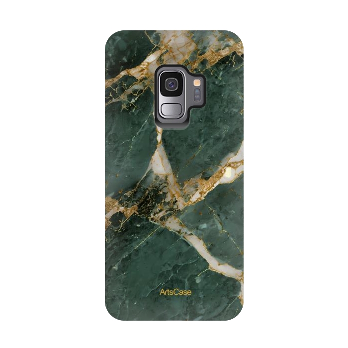 Galaxy S9 StrongFit Green Jungle  by ArtsCase