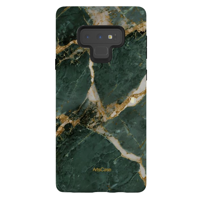 Galaxy Note 9 StrongFit Green Jungle  by ArtsCase
